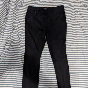 Athleta black skinny jeans 16 long/tall